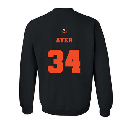 Virginia - NCAA Softball : Kelly Ayer - Crewneck Sweatshirt Classic Shersey