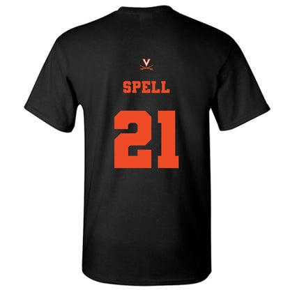 Virginia - NCAA Football : Landon Spell Short Sleeve T-Shirt