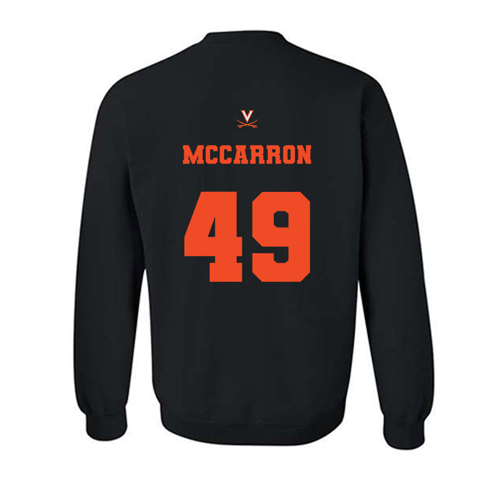 Virginia - NCAA Football : Josh McCarron - Sweatshirt