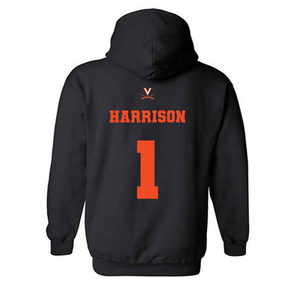 Virginia - NCAA Football : Suderian Harrison - Hooded Sweatshirt