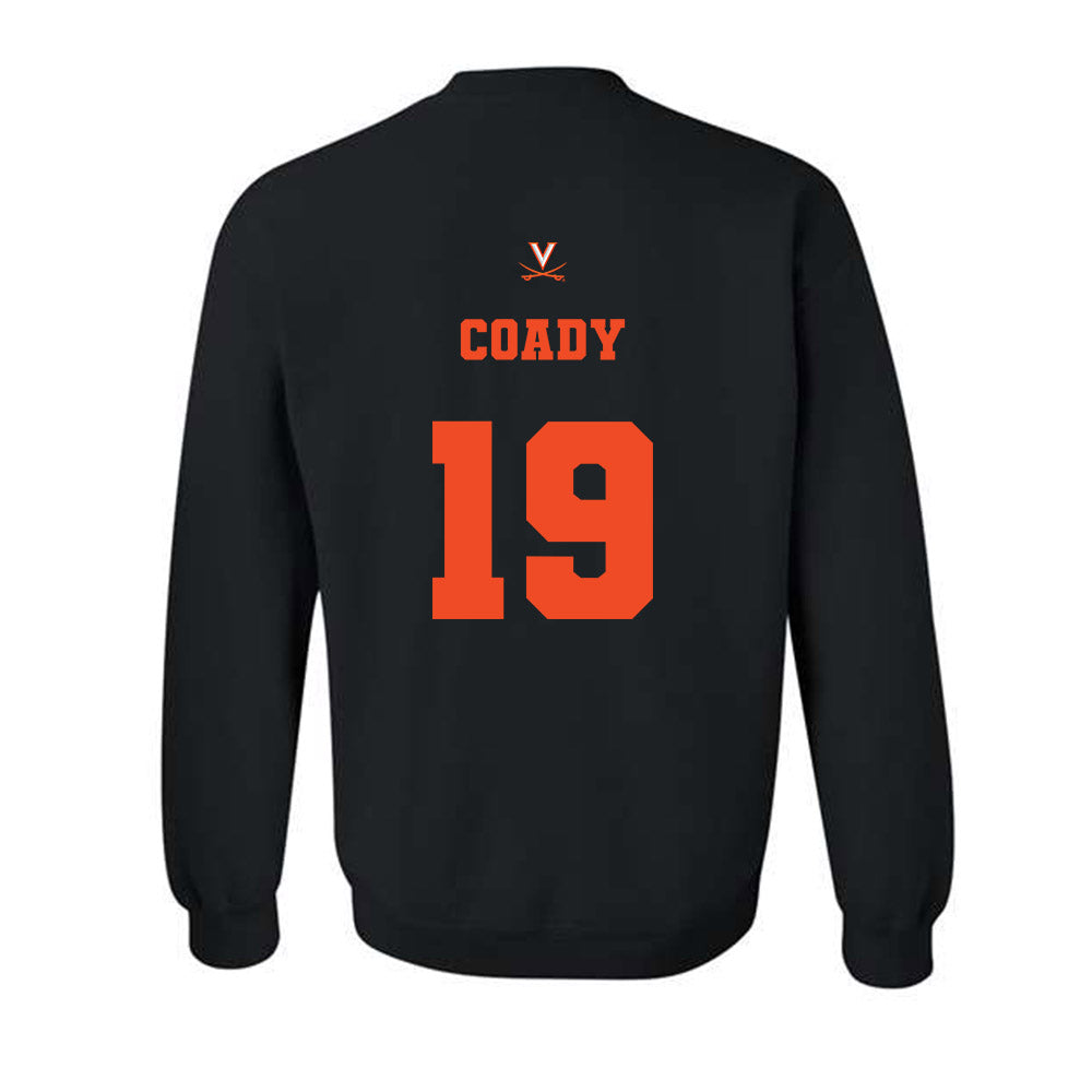 Virginia - NCAA Baseball : Owen Coady - Crewneck Sweatshirt Classic Shersey