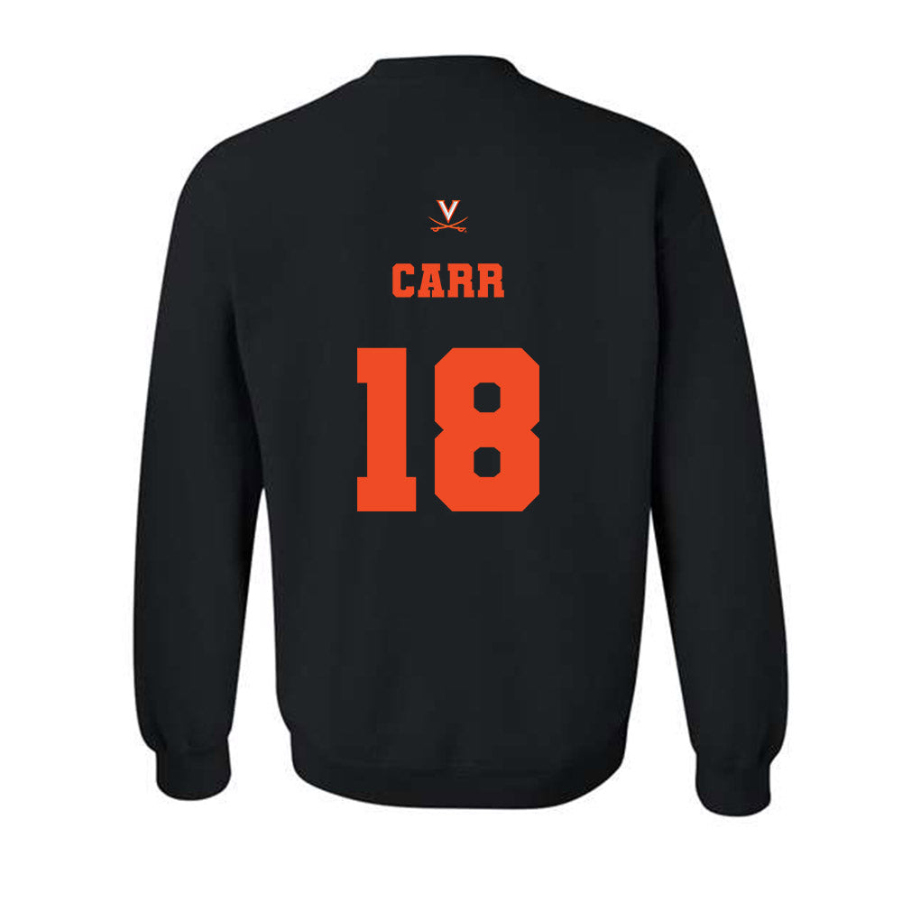 Virginia - NCAA Softball : Melissa Carr - Crewneck Sweatshirt Classic Shersey