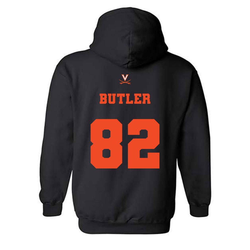Virginia - NCAA Football : Kam Butler Hooded Sweatshirt