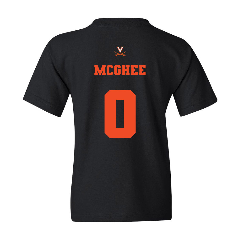 Virginia - NCAA Women's Basketball : Olivia McGhee - Youth T-Shirt Classic Shersey