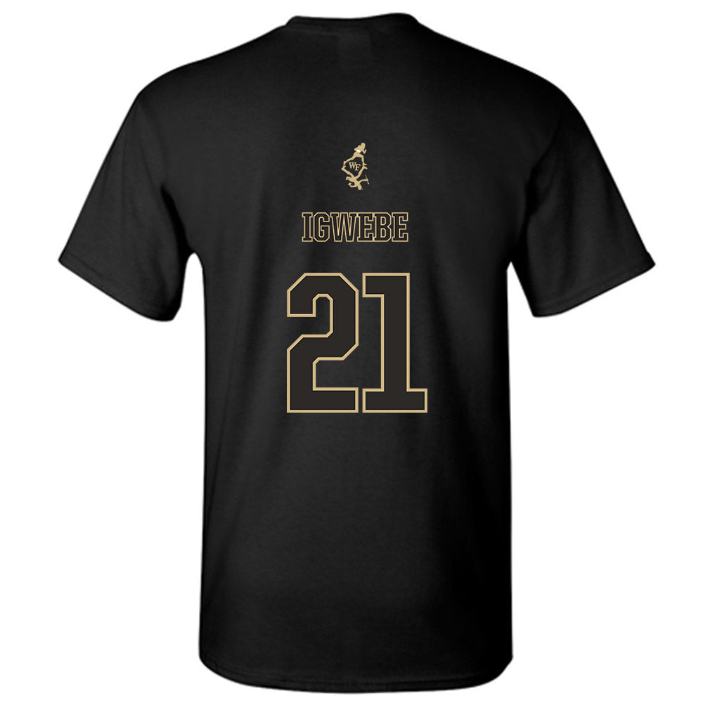 Wake Forest - NCAA Football : Zachary Igwebe Short Sleeve T-Shirt