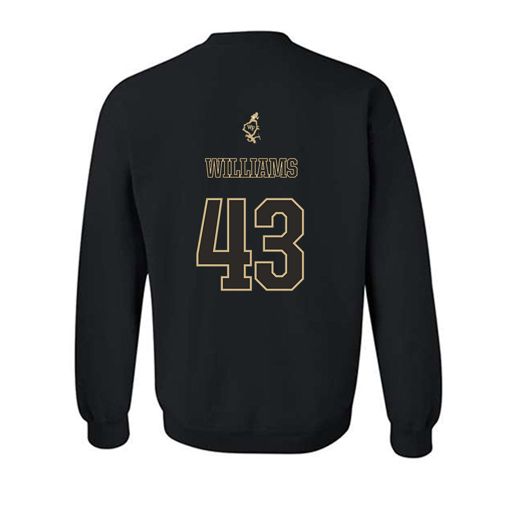Wake Forest - NCAA Football : BJ Williams Sweatshirt