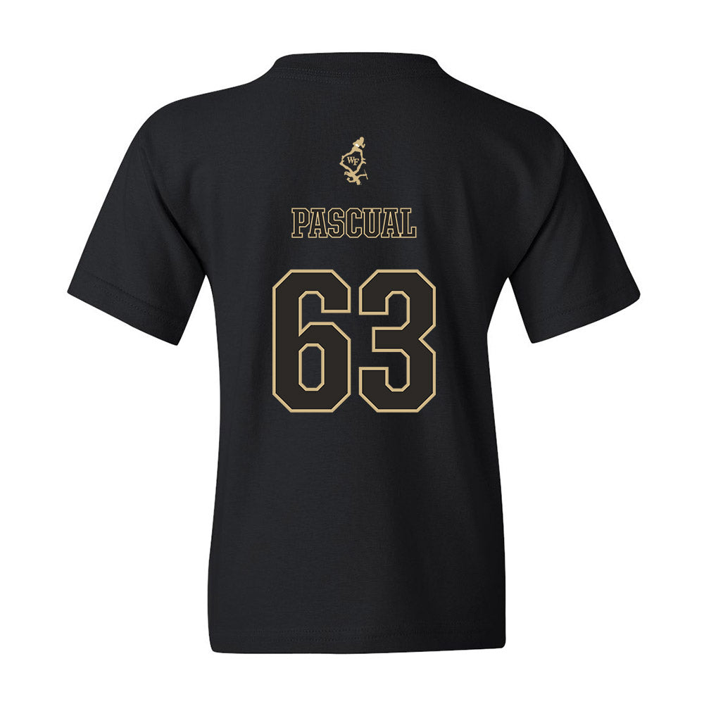 Wake Forest - NCAA Football : Jake Pascual Youth T-Shirt