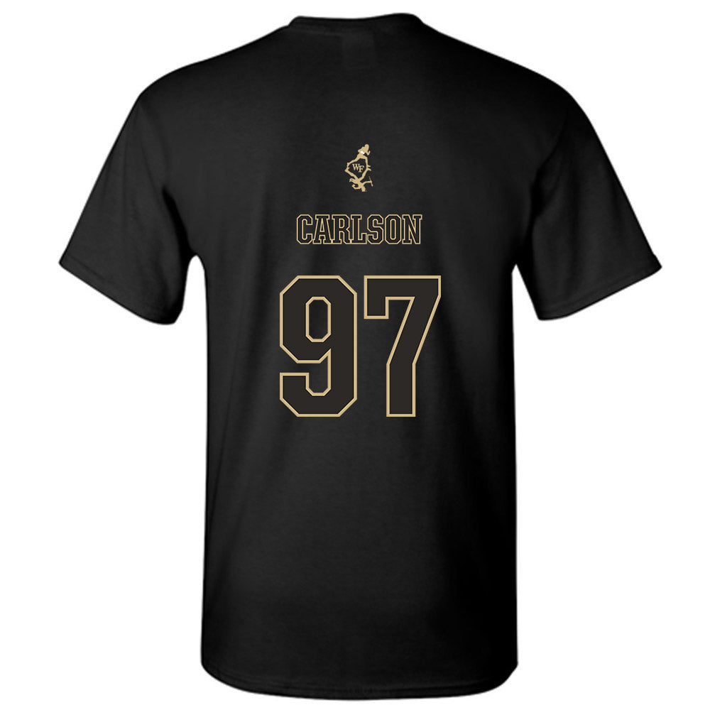 Wake Forest - NCAA Football : Caleb Carlson Short Sleeve T-Shirt