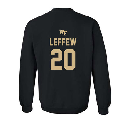 Wake Forest - NCAA Baseball : Haiden Leffew - Crewneck Sweatshirt Sports Shersey