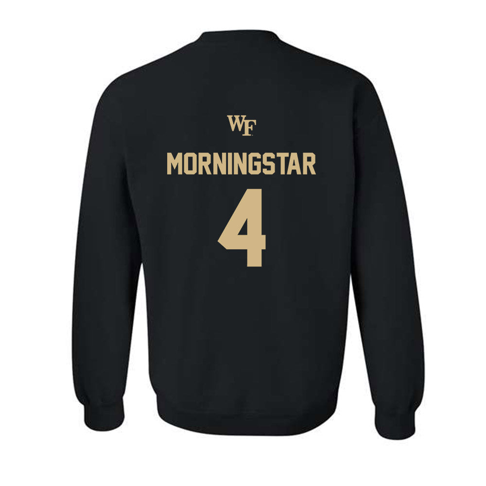 Wake Forest - NCAA Baseball : Blake Morningstar - Crewneck Sweatshirt Sports Shersey