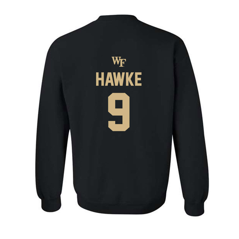 Wake Forest - NCAA Baseball : Austin Hawke - Crewneck Sweatshirt Sports Shersey