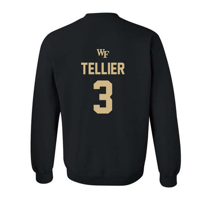 Wake Forest - NCAA Baseball : Adam Tellier - Crewneck Sweatshirt Sports Shersey