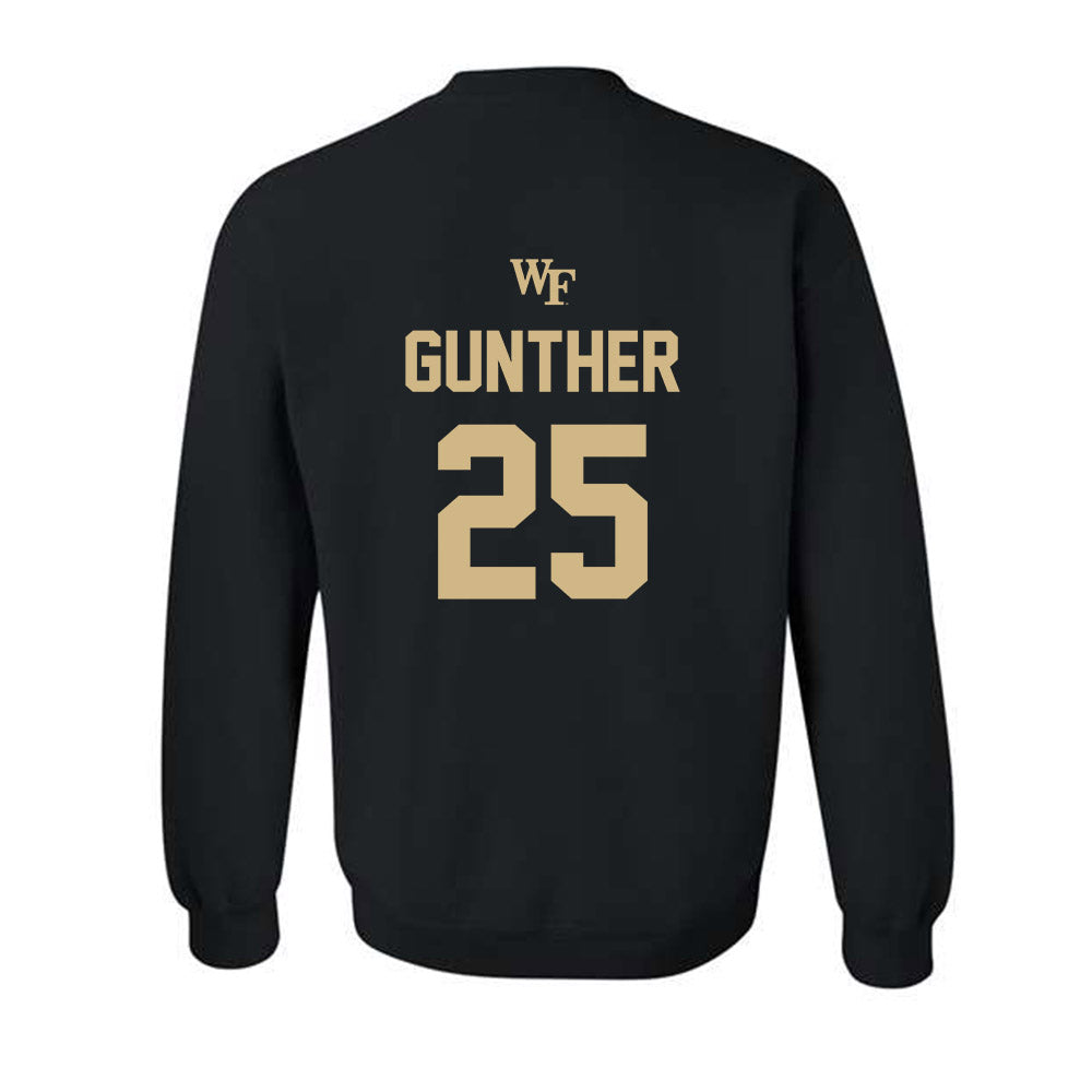 Wake Forest - NCAA Baseball : Josh Gunther - Crewneck Sweatshirt Sports Shersey