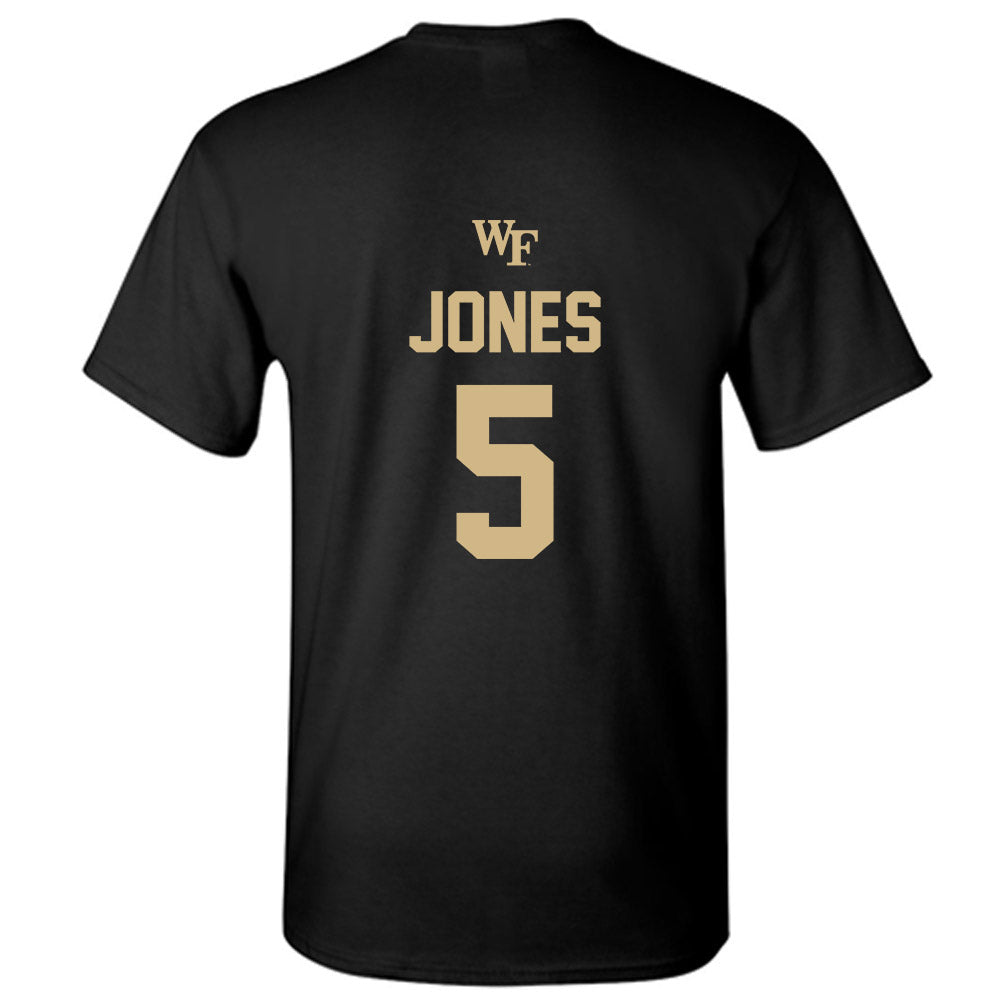 Wake Forest - NCAA Men's Soccer : Samuel Jones Short Sleeve T-Shirt