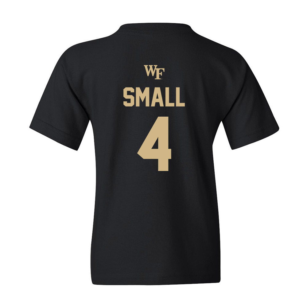 Wake Forest - NCAA Women's Soccer : Nikayla Small Youth T-Shirt