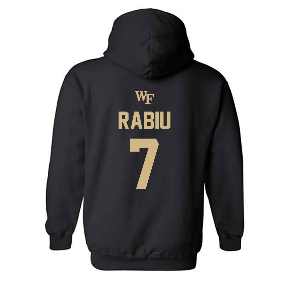 Wake Forest - NCAA Men's Soccer : Nico Rabiu Hooded Sweatshirt