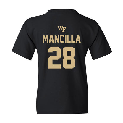 Wake Forest - NCAA Men's Soccer : Nicolas Mancilla Youth T-Shirt