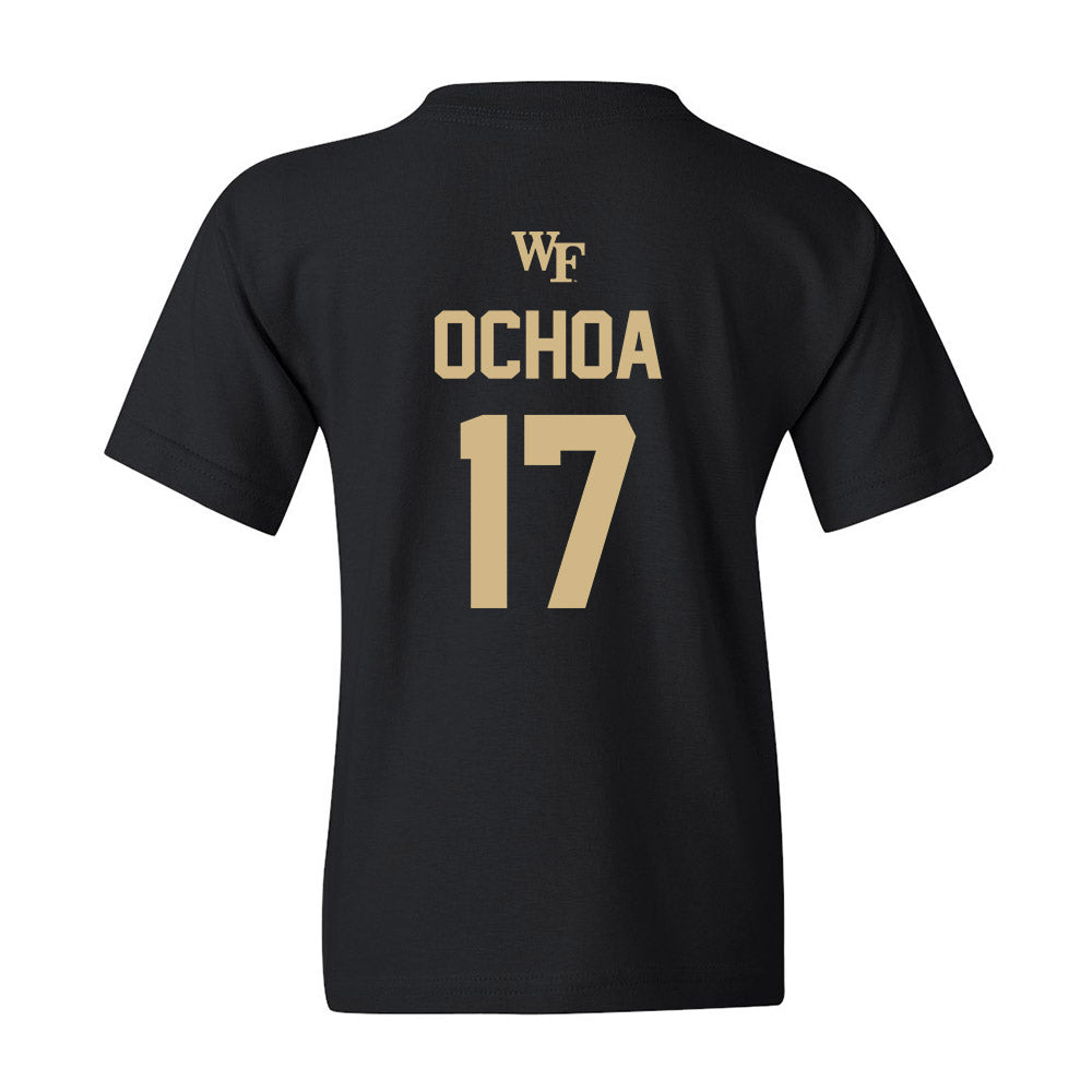 Wake Forest - NCAA Women's Soccer : Tyla Ochoa Youth T-Shirt