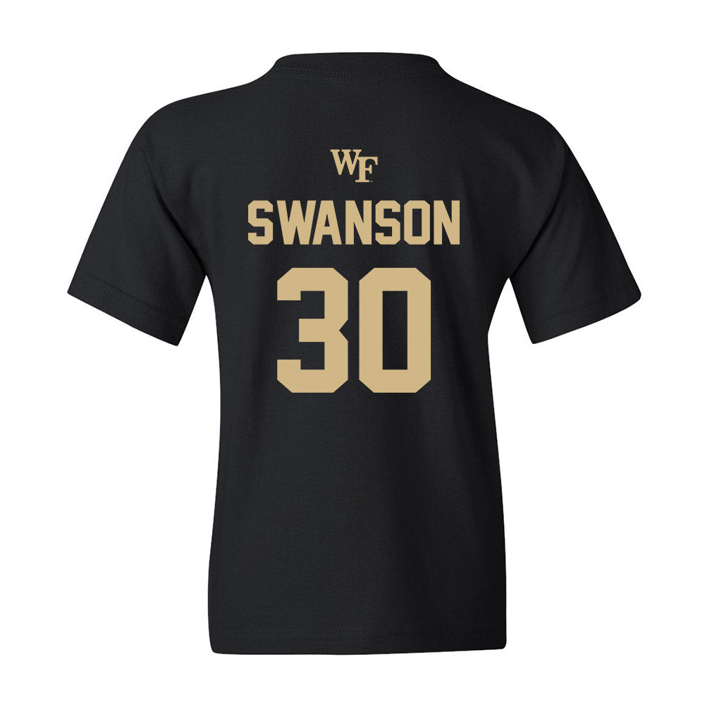 Wake Forest - NCAA Women's Soccer : Anna Swanson Youth T-Shirt