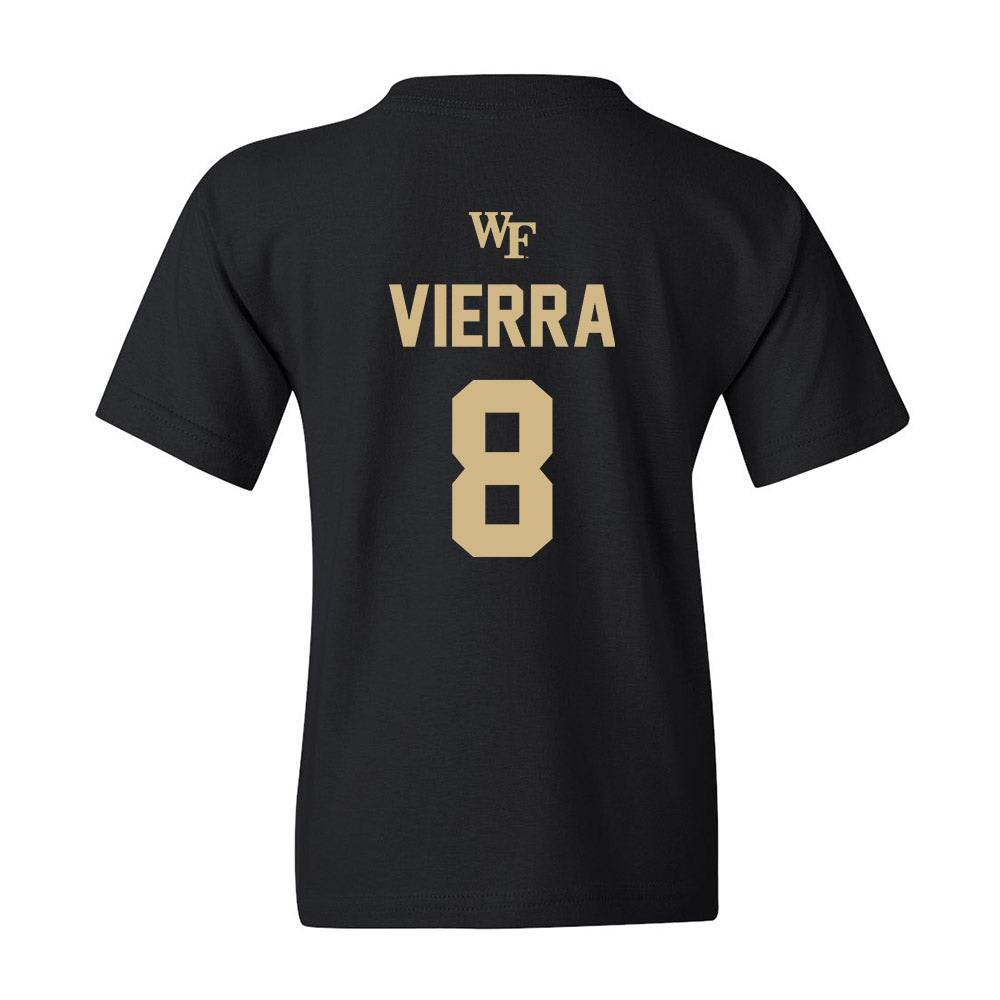 Wake Forest - NCAA Women's Soccer : Kristi Vierra Youth T-Shirt