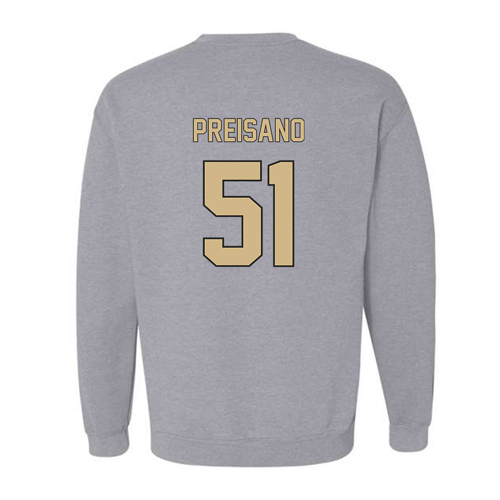 Wake Forest - NCAA Baseball : Ryan Preisano - Crewneck Sweatshirt Classic Shersey