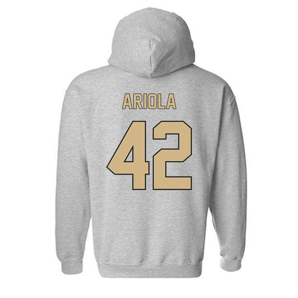 Wake Forest - NCAA Baseball : Joseph Ariola - Hooded Sweatshirt Classic Shersey