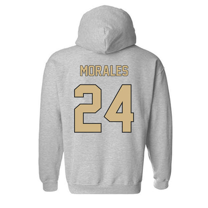 Wake Forest - NCAA Baseball : Antonio Morales - Hooded Sweatshirt Classic Shersey