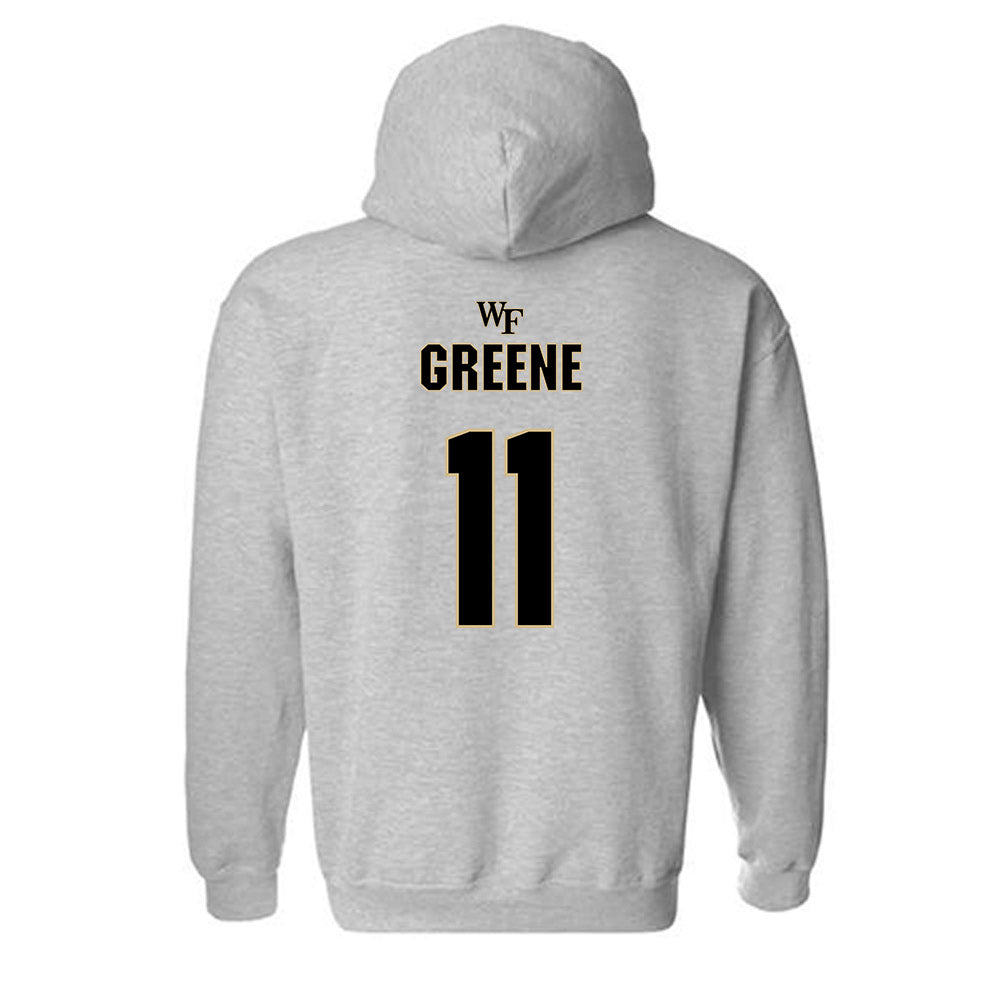 Wake Forest - NCAA Football : Donavon Greene Hooded Sweatshirt