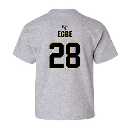 Wake Forest - NCAA Football : David Egbe Youth T-Shirt
