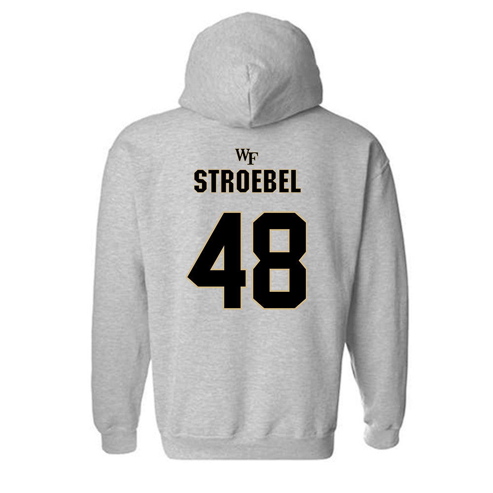 Wake Forest - NCAA Football : Wesley Stroebel Hooded Sweatshirt