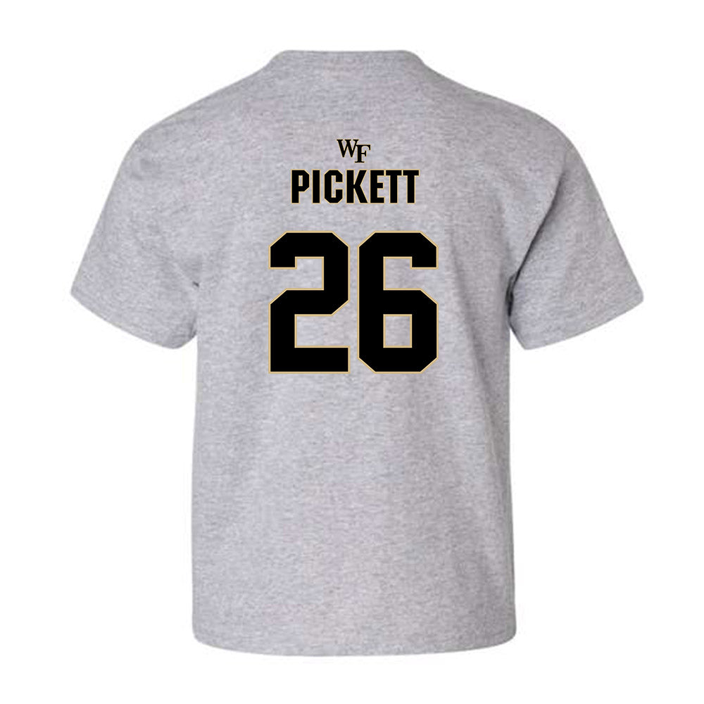 Wake Forest - NCAA Football : Drew Pickett Youth T-Shirt