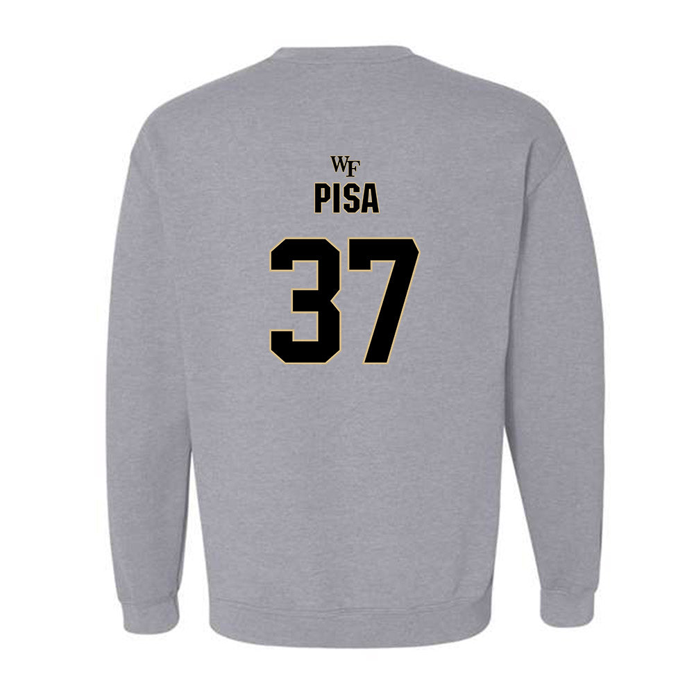 Wake Forest - NCAA Football : Owen Pisa - Crewneck Sweatshirt Classic Shersey