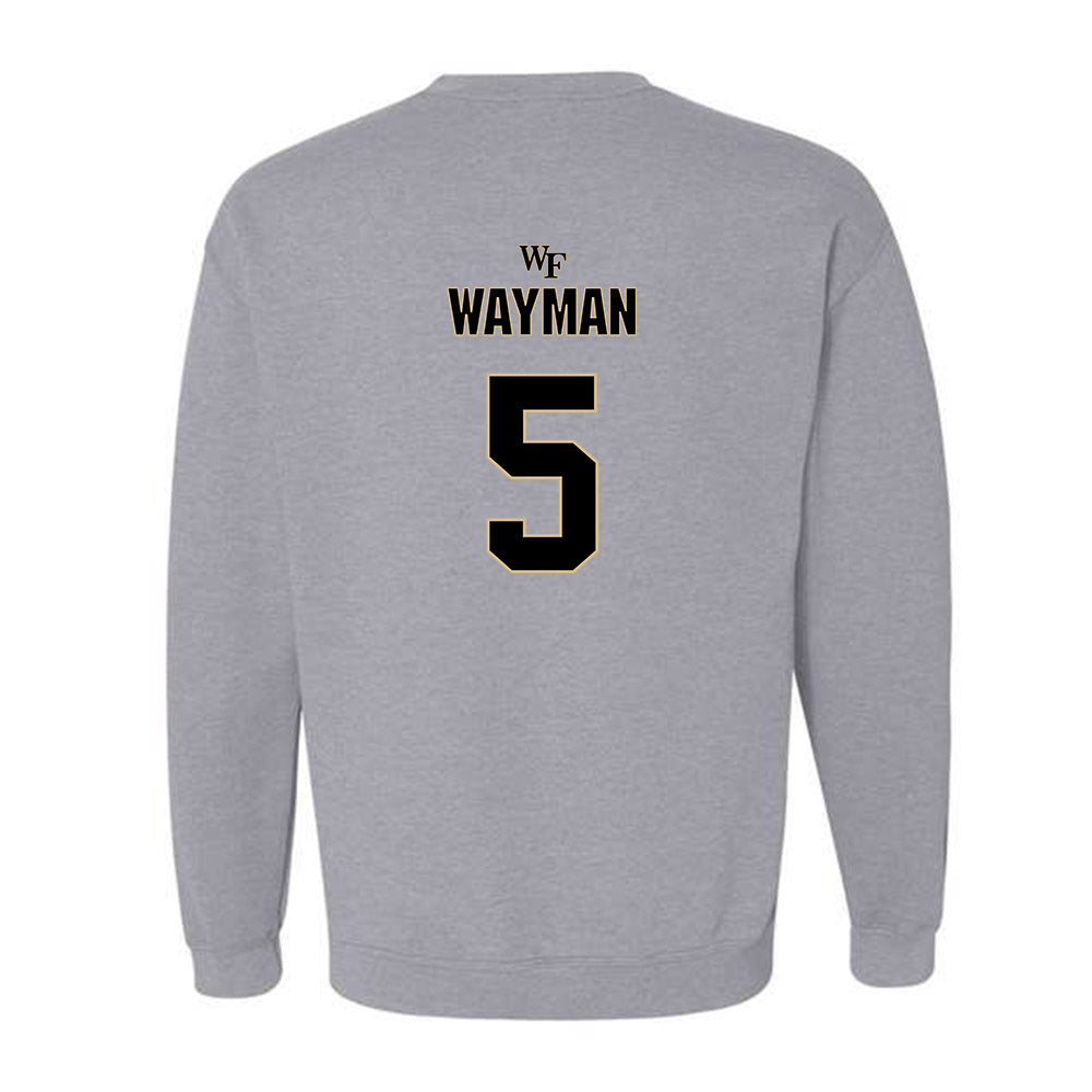 Wake Forest - NCAA Football : Kendron Wayman - Sweatshirt