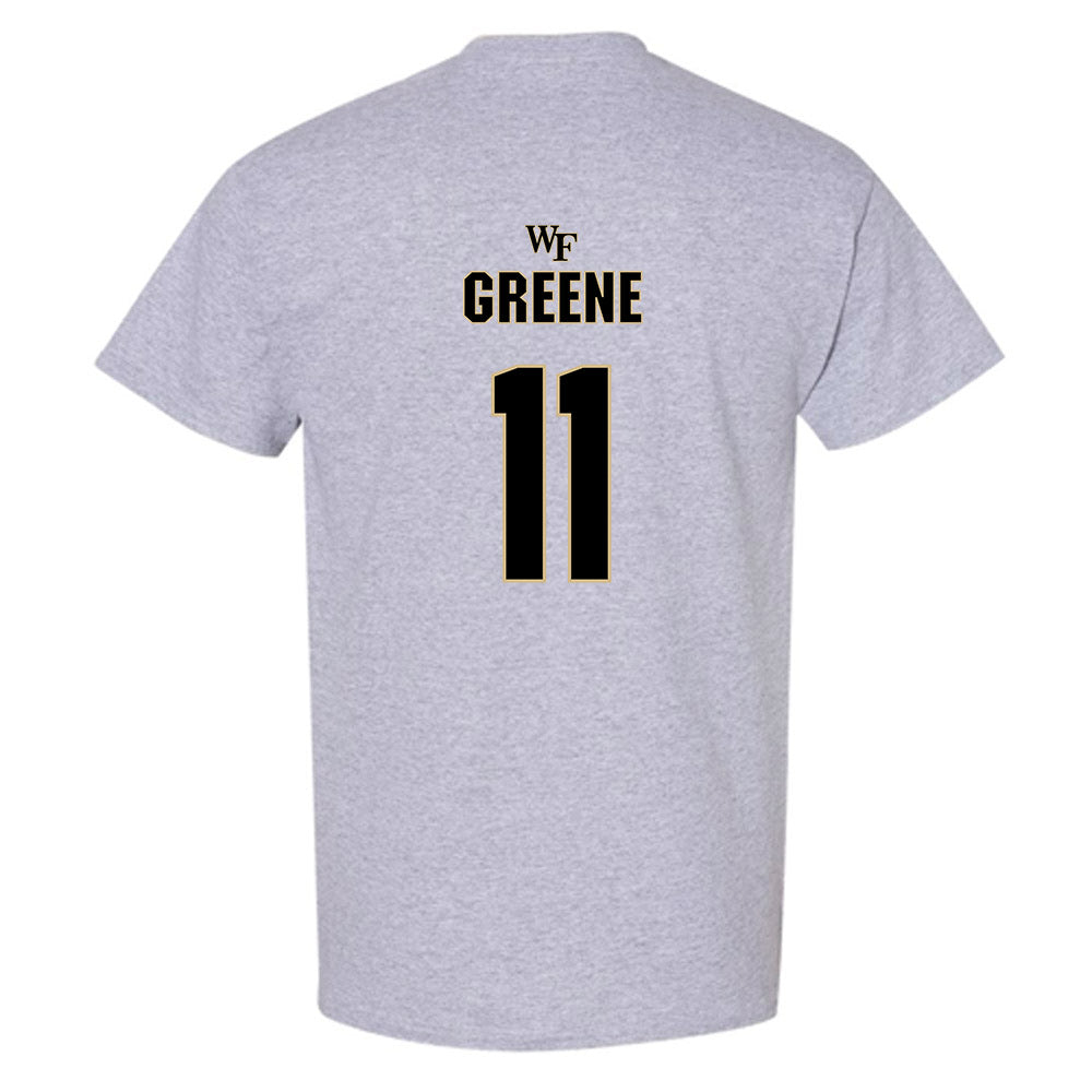 Wake Forest - NCAA Football : Donavon Greene Short Sleeve T-Shirt