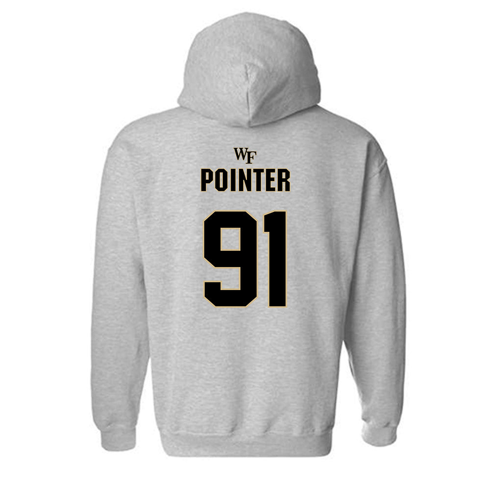 Wake Forest - NCAA Football : Kevin Pointer Hooded Sweatshirt