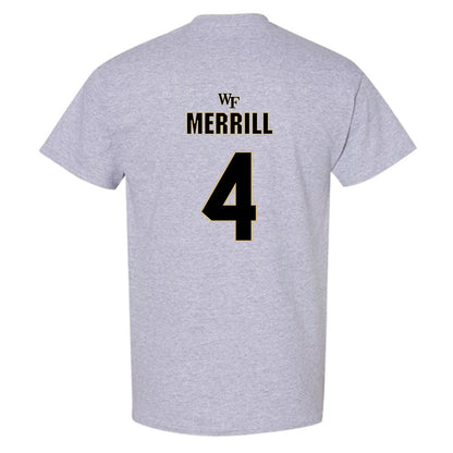 Wake Forest - NCAA Football : Walker Merrill Short Sleeve T-Shirt
