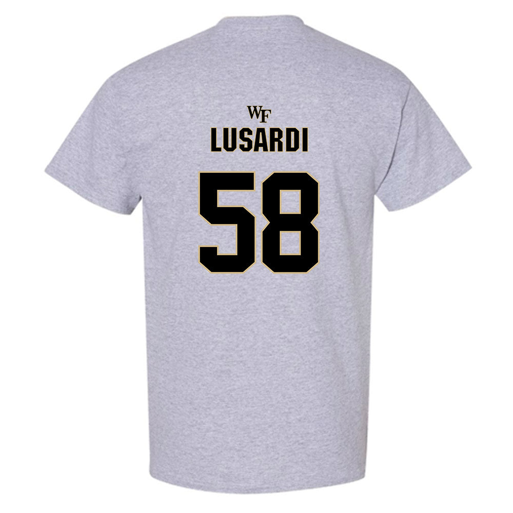 Wake Forest - NCAA Football : Matthew Lusardi Short Sleeve T-Shirt