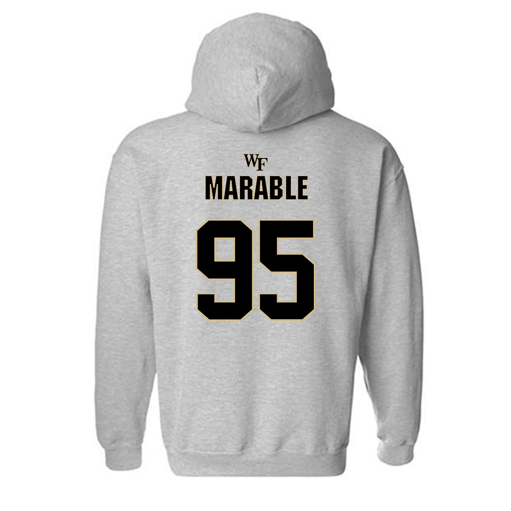 Wake Forest - NCAA Football : Chris Marable Hooded Sweatshirt