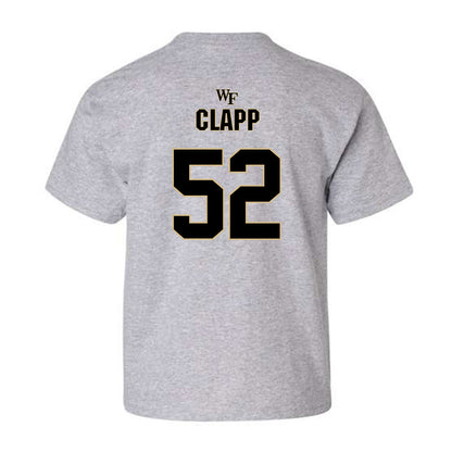 Wake Forest - NCAA Football : Spencer Clapp Youth T-Shirt