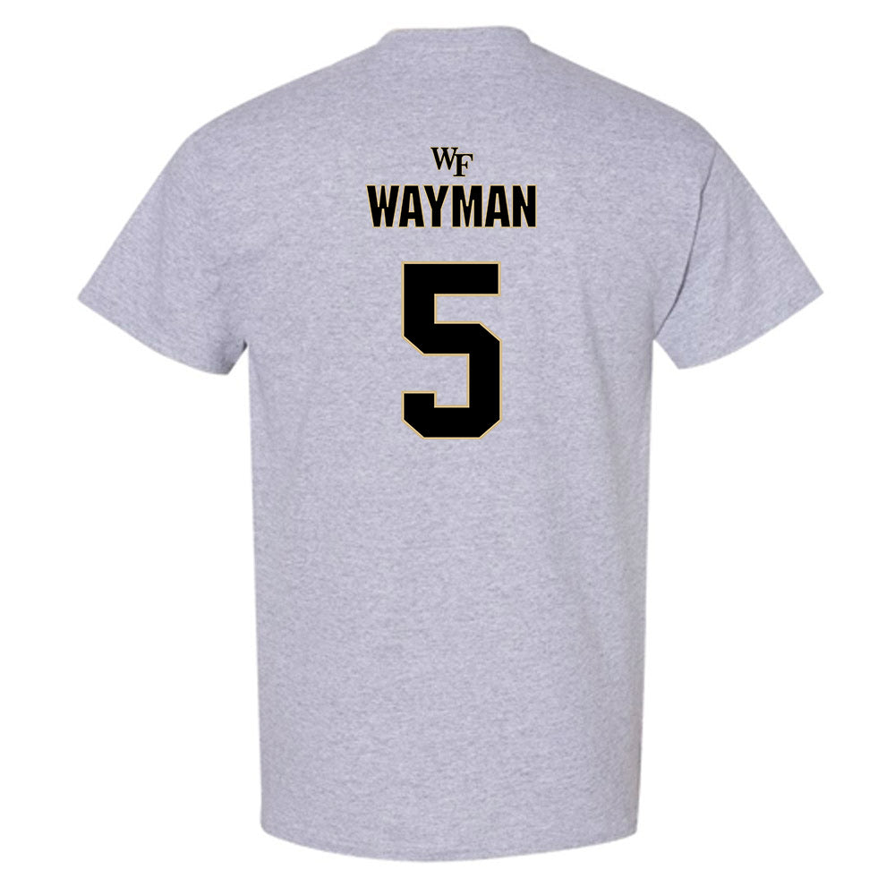 Wake Forest - NCAA Football : Kendron Wayman - Short Sleeve T-Shirt