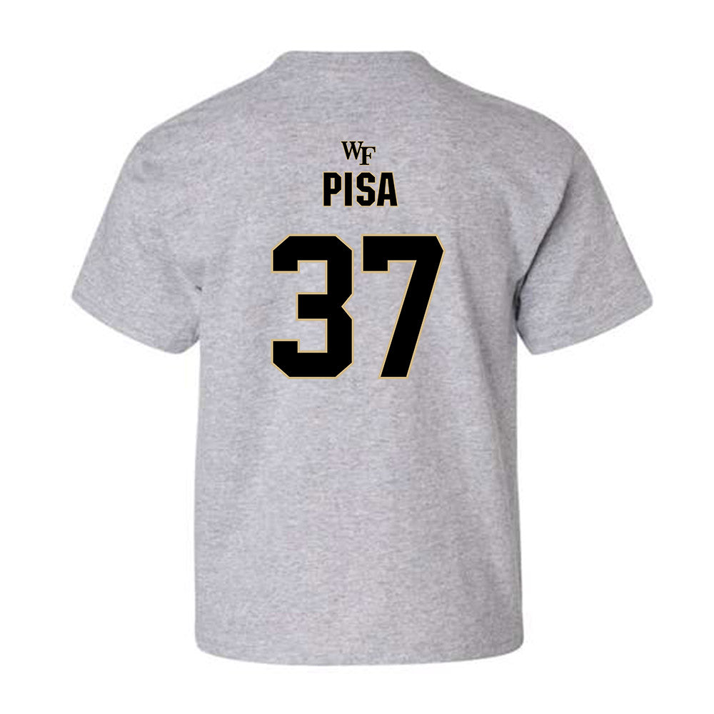 Wake Forest - NCAA Football : Owen Pisa - Youth T-Shirt Classic Shersey