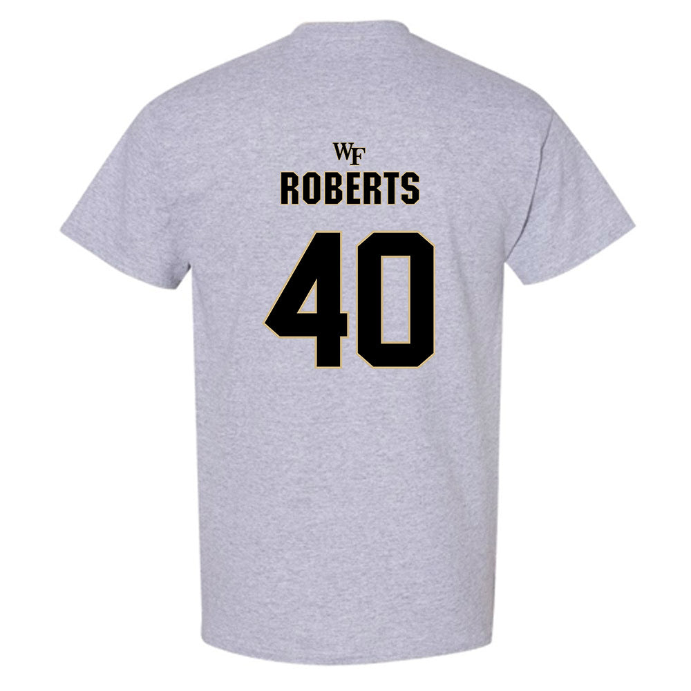 Wake Forest - NCAA Football : Jacob Roberts Short Sleeve T-Shirt