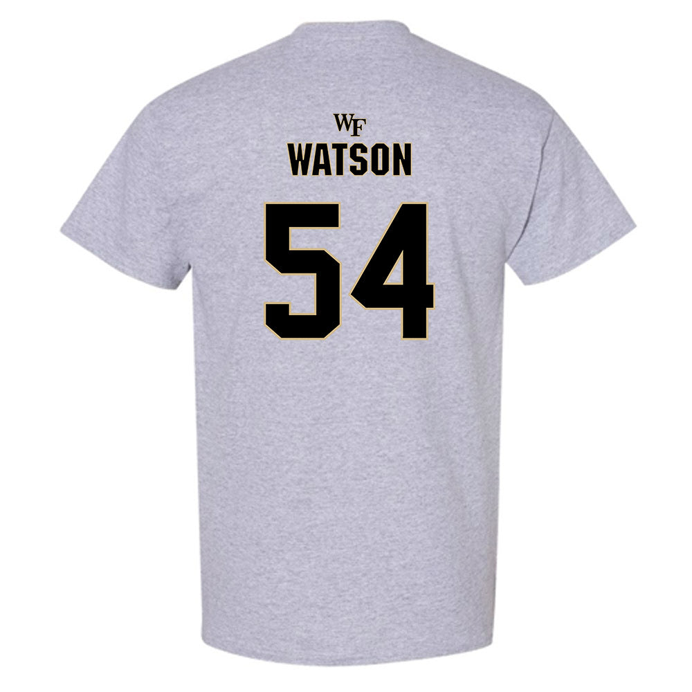 Wake Forest - NCAA Football : Khyler Watson - Short Sleeve T-Shirt