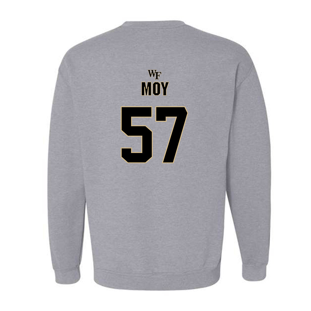 Wake Forest - NCAA Football : William Moy - Crewneck Sweatshirt Classic Shersey