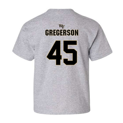 Wake Forest - NCAA Football : Andrew Gregerson Youth T-Shirt