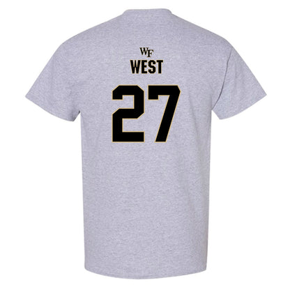 Wake Forest - NCAA Football : Travon West - Short Sleeve T-Shirt