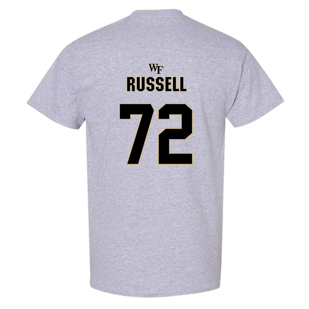 Wake Forest - NCAA Football : Erik Russell Short Sleeve T-Shirt