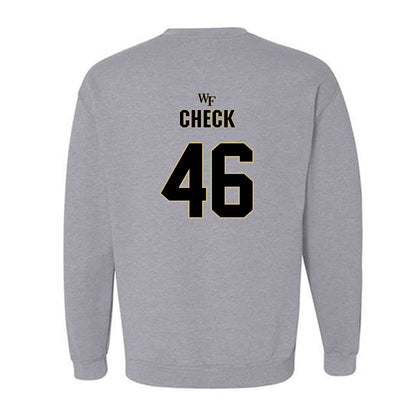 Wake Forest - NCAA Football : Kevin Check Sweatshirt