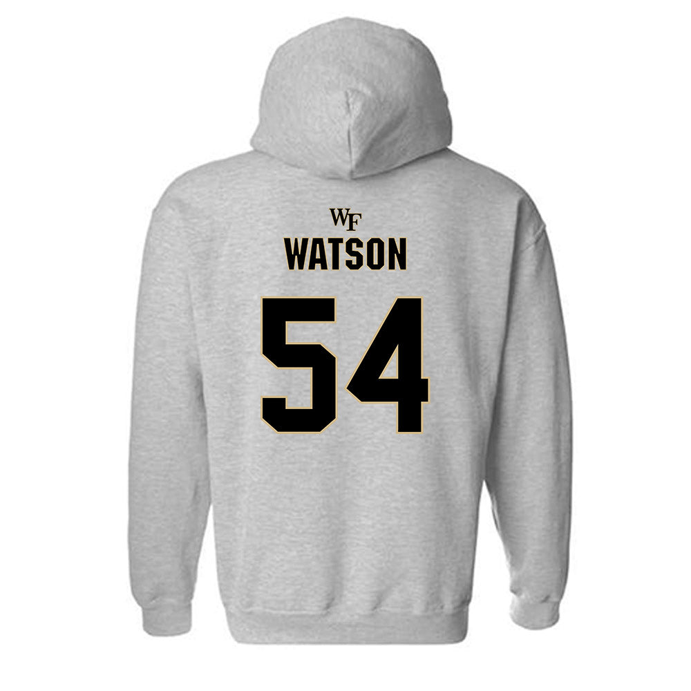 Wake Forest - NCAA Football : Khyler Watson - Hooded Sweatshirt