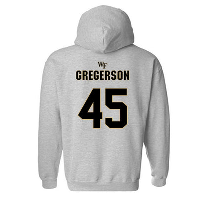 Wake Forest - NCAA Football : Andrew Gregerson Hooded Sweatshirt